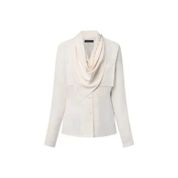 LOUIS VUITTON 1AFSCI Silk Scarf Shirt