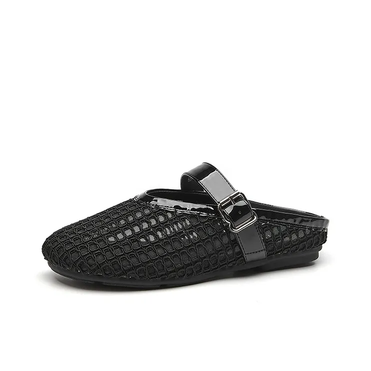 15 MINS Cut Out Quiet Closed Toe Slippers Women's-1