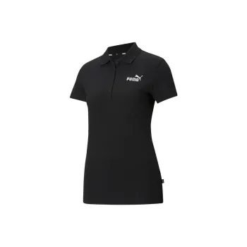 PUMA Essentials+ Polo Shirts Women's Black