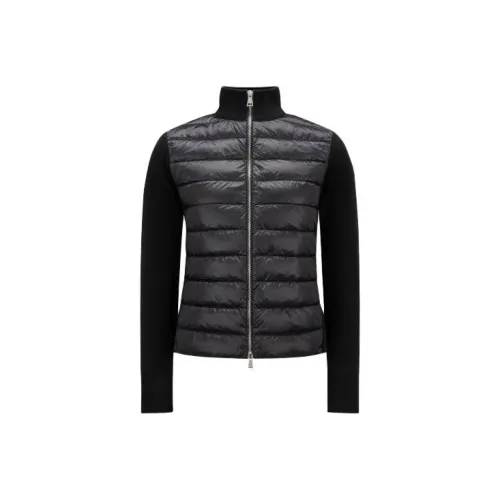 Moncler Logo Patch Quilted Padded Cardigan