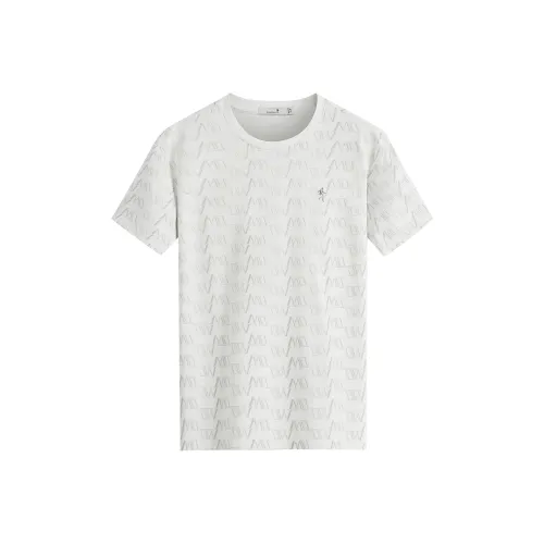 Dance With Wolves T Shirt Men's Raw White
