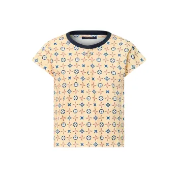 LOUIS VUITTON Monogram Kaleidoscope Brooch T-Shirt