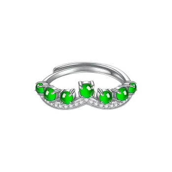 Princess Cui Ice Type Jadeite Rings Women's
