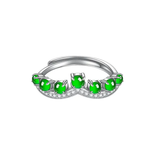 Princess Cui Ice Type Jadeite Rings Women's