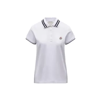 Moncler Logo Patch Polo Shirt