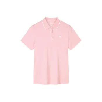 Anta Variety Training Collection Polo Shirt Women's Lilac Pink