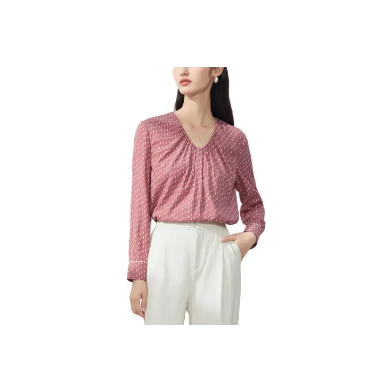 JZ. ANNAKRO Chiffon Shirts Women's-3