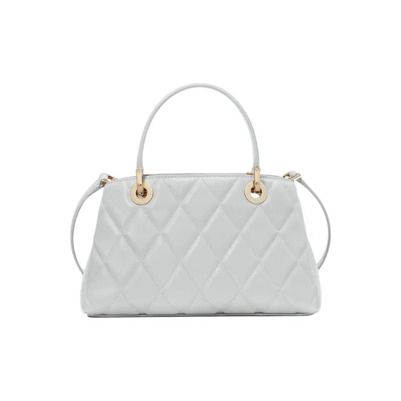 Kate Spade CAREY Leather Shoulder Bag, Crossbody Bag, Handbag Trumpets Women's Slate Gray-2
