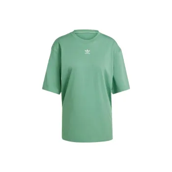 Adidas Women's Essentials Boyfriend T Shirt Preloved Green
