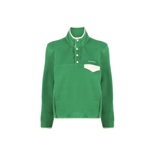 SPORTY & RICH Funnel Neck Long sleeved Jumper