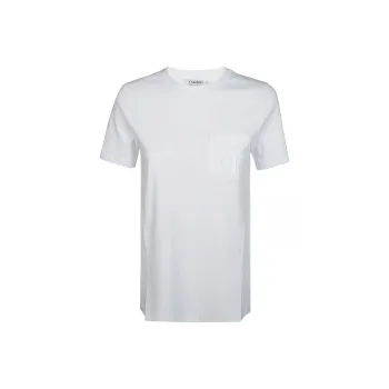 'S MAX MARA Logo Embroidered Crewneck T Shirt