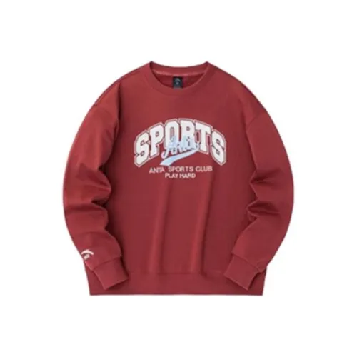 Anta Sweatshirt Women's Shaoguang Red