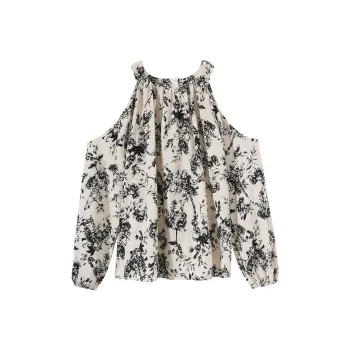 Adeworn Shirt Women's Black White