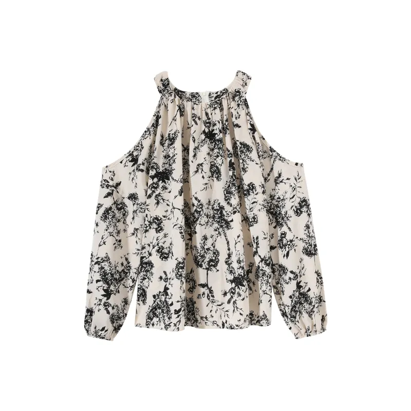 Adeworn Shirt Women's Black White-0