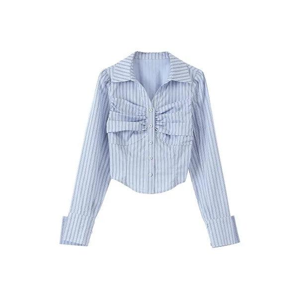 KING PRINCE Shirts Women's Blue-0