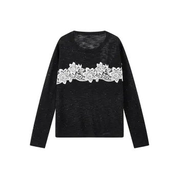 Yu Qianwen Knitwear Women's Dark Gray