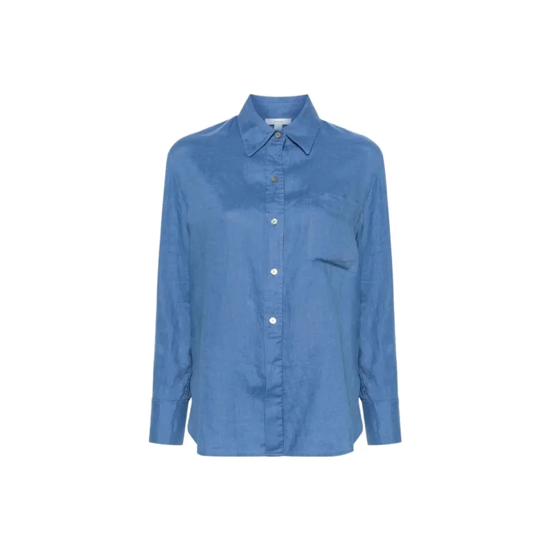 VINCE Shirts Women's Blue-0