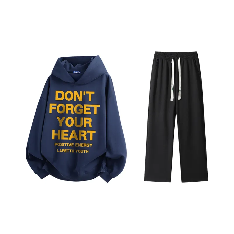 Lafetto Sweatshirt Sets Unisex-8