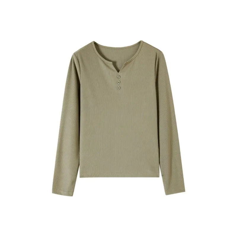 IHIMI T Shirt Women's Matcha Green-0