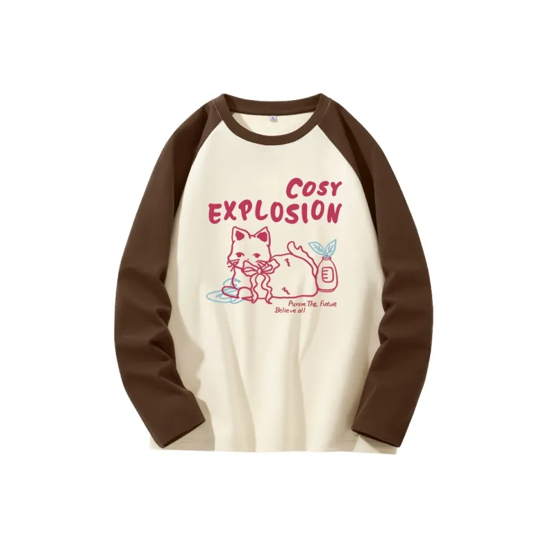 MJ STYLE Raglan Sleeve T Shirt Unisex-0