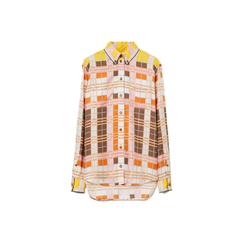 Burberry Shirts Women's Candy Pink-0