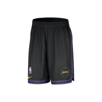 Nike x NBA Los Angeles LakersDNA Basketball Shorts Men's Black/Outdoor Purple