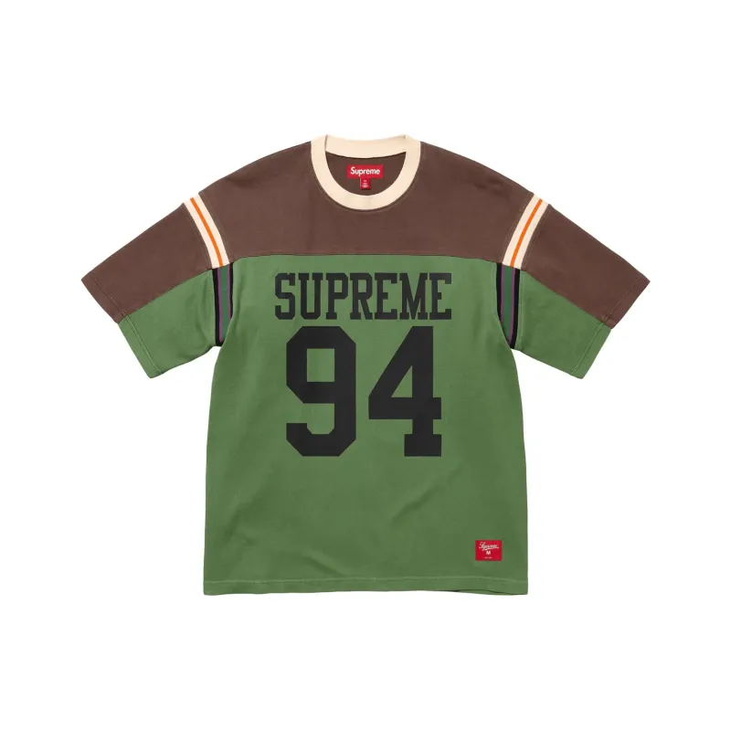 Supreme Split S/S Football Top-0