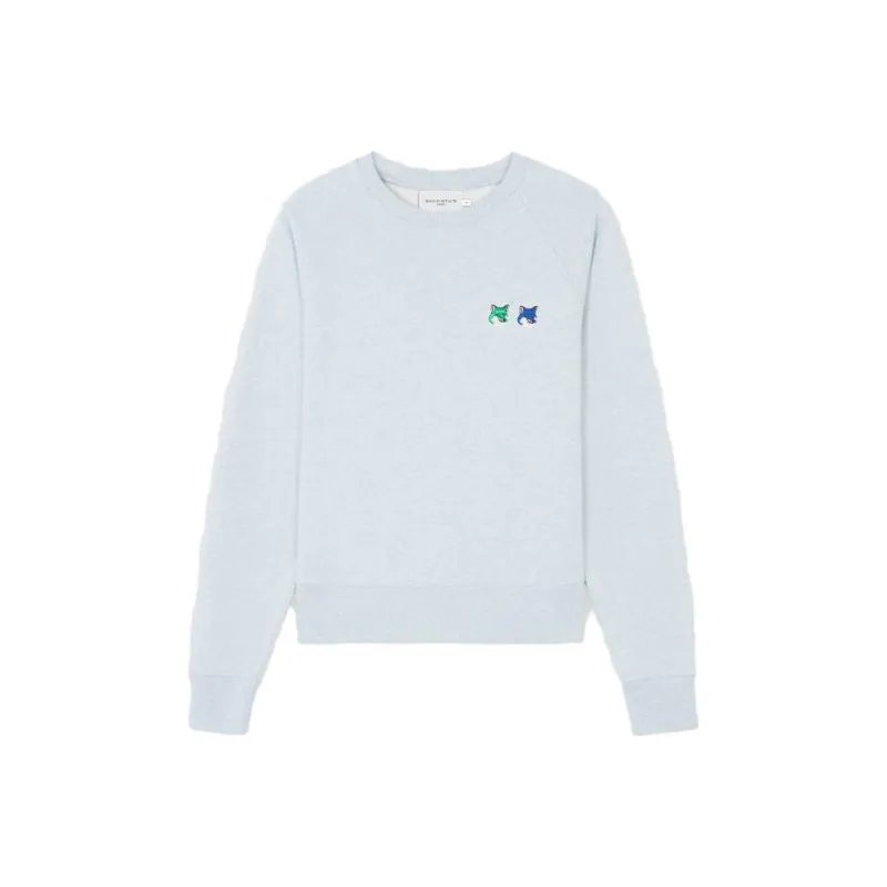 Maison Kitsune Sweatshirt Women's Haze Blue-0