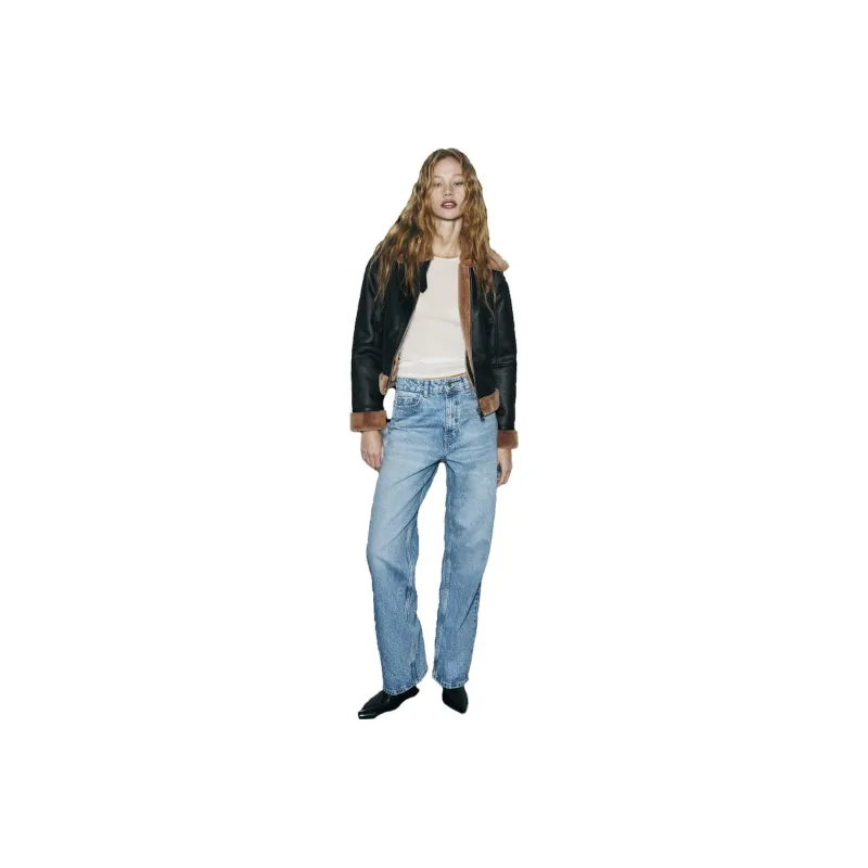 ZARA Jackets Women's Black-0