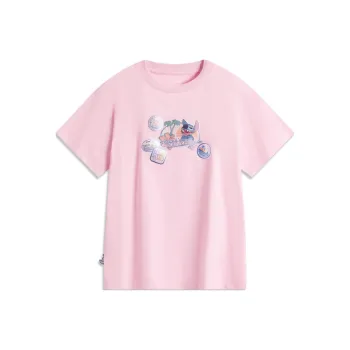 LiNing x Disney T-Shirt Women's Profit Pink