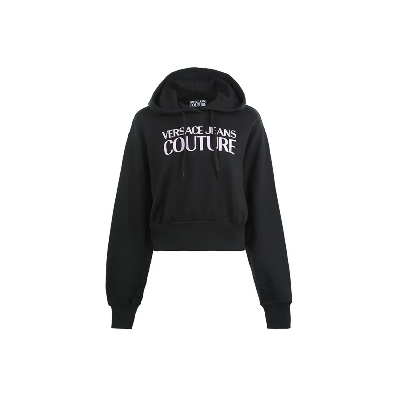 VERSACE JEANS COUTURE Sweatshirts Women's Black-0