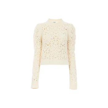 Chloé Crewneck Chunky Sweater
