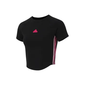 Adidas Raglan Sleeve T Shirt Women's Black