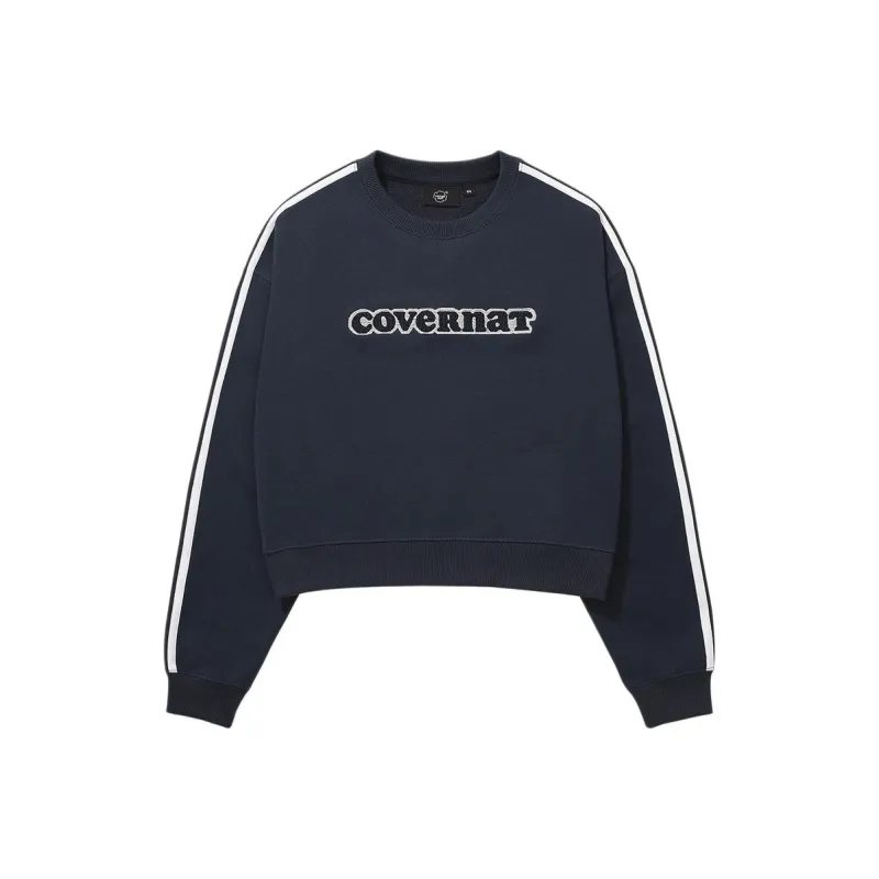 COVERNAT FW24 Sweatshirt Women's Marine Blue-0