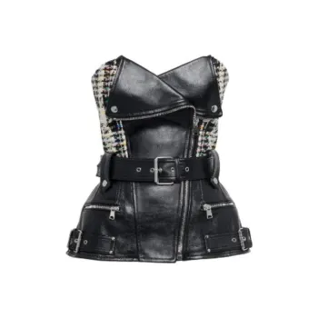 Alexander McQueen Strapless Tops Women's Black