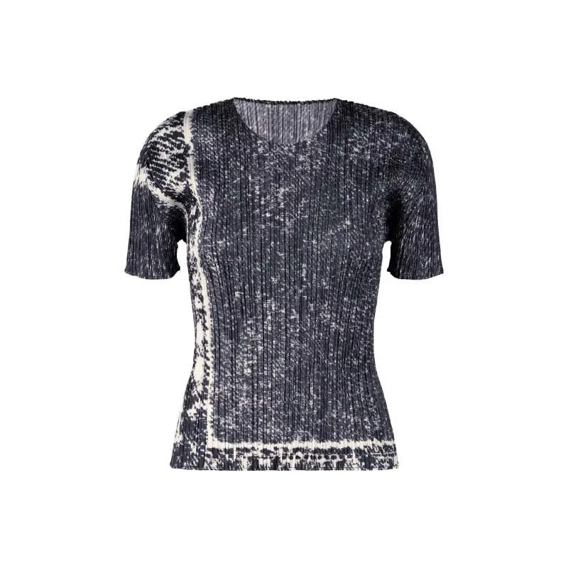 PLEATS PLEASE ISSEY MIYAKE T Shirts Women's Indigo-0
