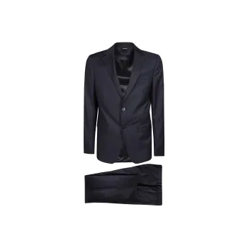 Ermenegildo Zegna Single Breasted Two Piece Tailored Suit