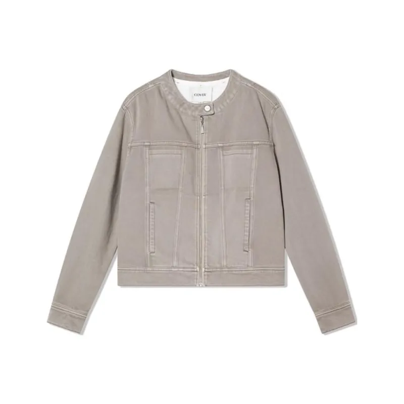 COVERINS FW24 Jackets Coats Women's Gray-0