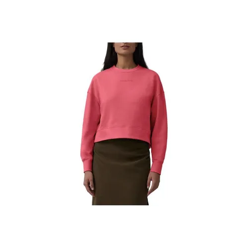 Canada Goose SS23 Sweatshirts Women's Afterglow Pink