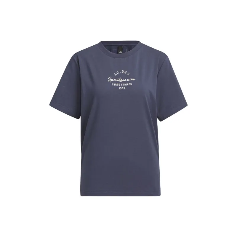 Adidas T Shirts Women's Navy Blue-0