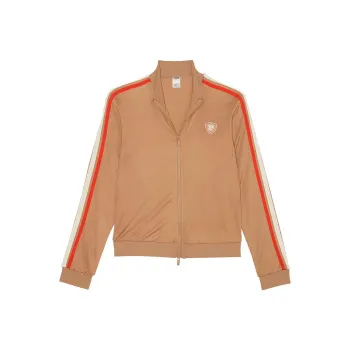 Victoria's Secret PINK Track Star Full Zip Jacket / Toffee Jackets & Coats Women's Toffee