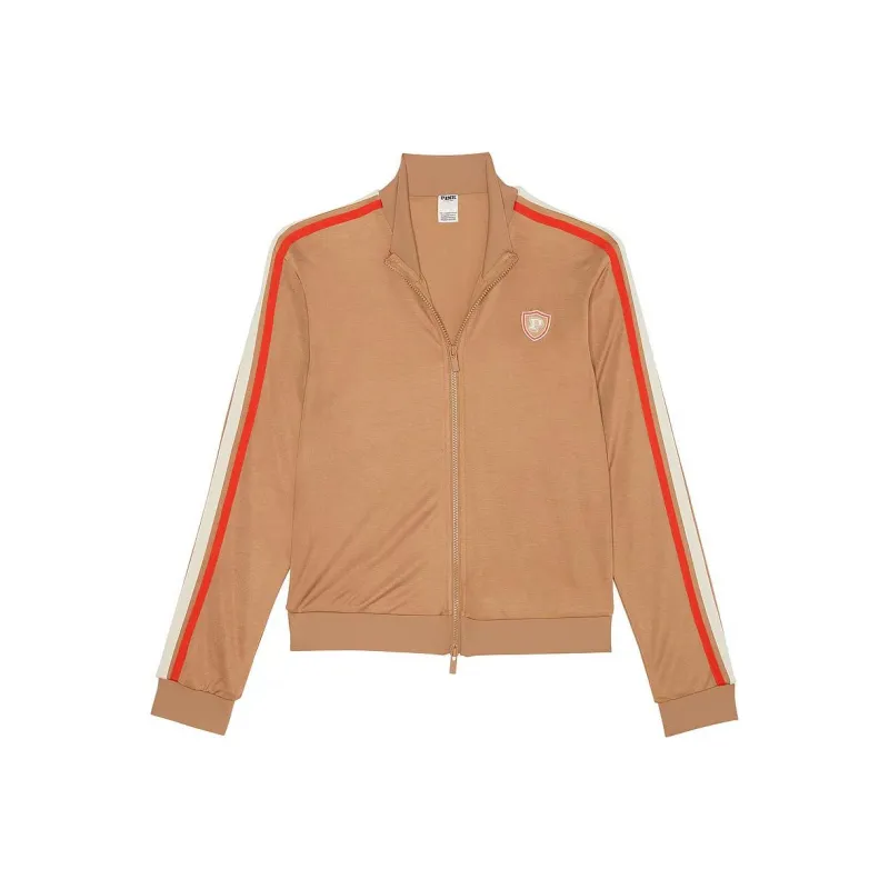 Victoria's Secret PINK Track Star Full Zip Jacket / Toffee Jackets & Coats Women's Toffee-0