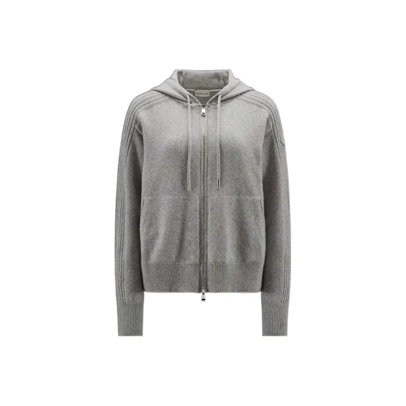 Moncler Cashmere Sweaters Women's Gray-0