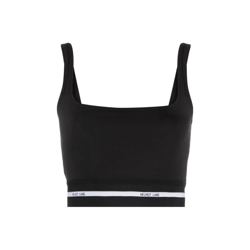 Helmut Lang Logo band Cropped Top-0
