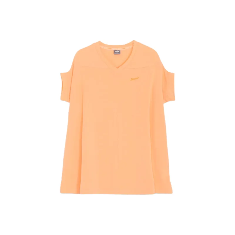 PUMA SUMMER PACK T Shirts Women's Peach-0
