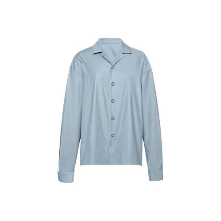 MEIYANG Shirts Women's Dusty Blue-0