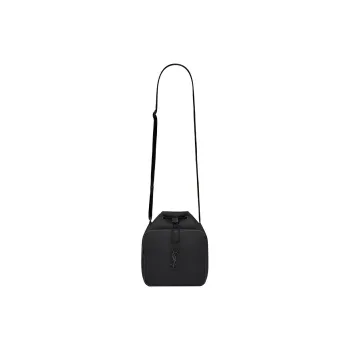 SAINT LAURENT Polyamide Shoulder Bag Crossbody Bag Men's Black