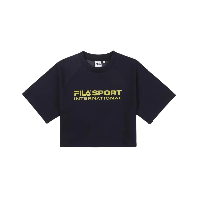 FILA T Shirts Women's Dark Blue-0