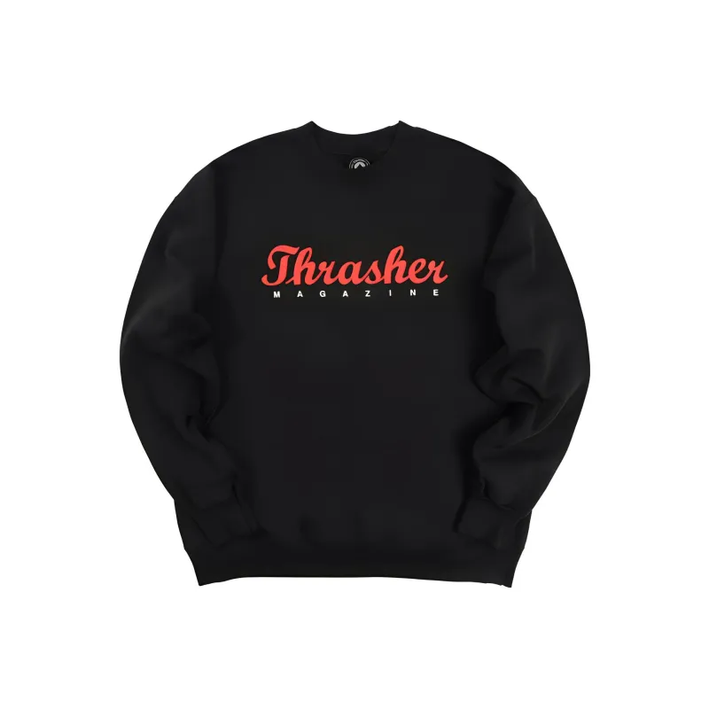 Thrasher Sweatshirts Women's Black-0