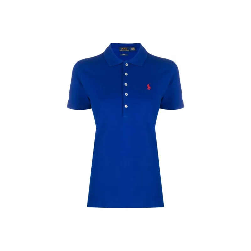 Polo Ralph Lauren Julie Logo embroidered Polo Shirt-0